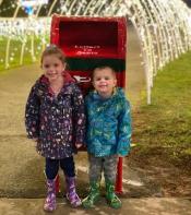Santa mailbox in Ladd Park