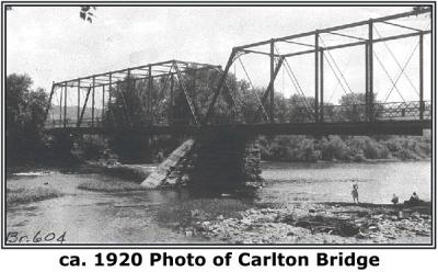 Carlton Oregon Historic 1920 Bridge