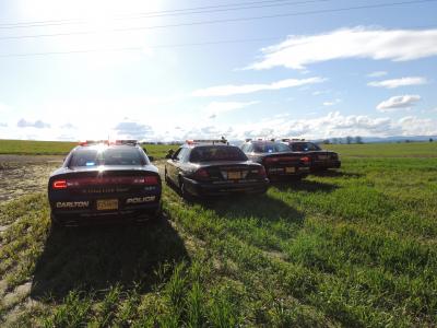 Patrol Vehicles in agriculture field